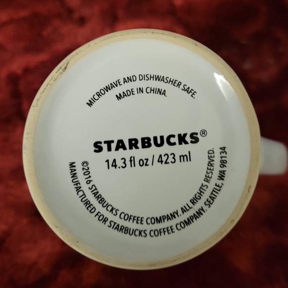Starbucks Red triangle Mug - Picture 2 of 5